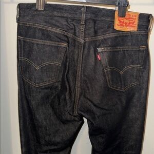 Levi’s 501 Dark Charcoal Black Denim Jeans
